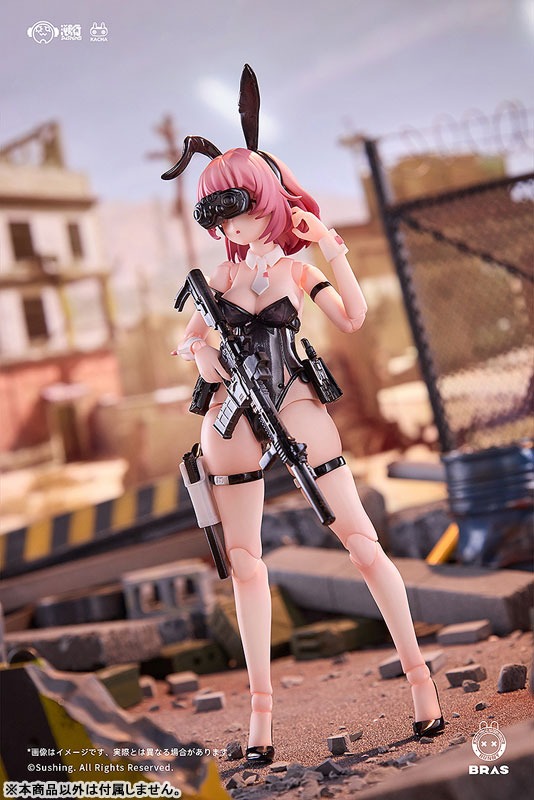 Bunny Rapid Action Squad 1/12 Action Figure Commando Belka By Sushing