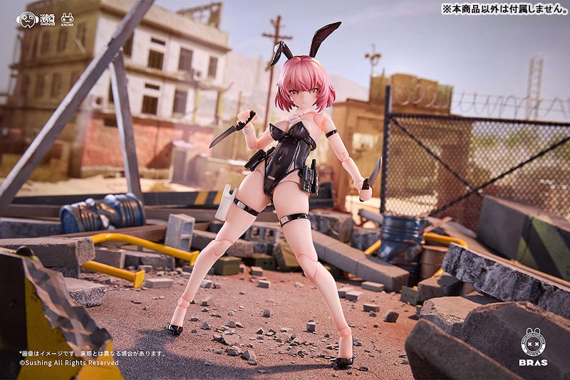 Bunny Rapid Action Squad 1/12 Action Figure Commando Belka By Sushing