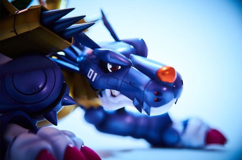 Precious GEM G.E.M. Series Figure Metal Garurumon & Ishida Yamato Digimon Adventure (Re-Releasse) By MegaHouse