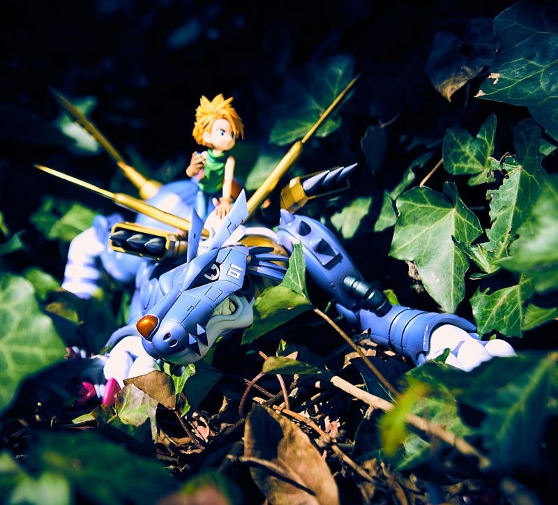 Precious GEM G.E.M. Series Figure Metal Garurumon & Ishida Yamato Digimon Adventure (Re-Releasse) By MegaHouse