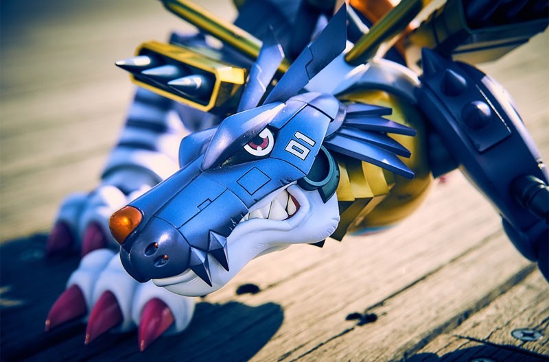 Precious GEM G.E.M. Series Figure Metal Garurumon & Ishida Yamato Digimon Adventure (Re-Releasse) By MegaHouse