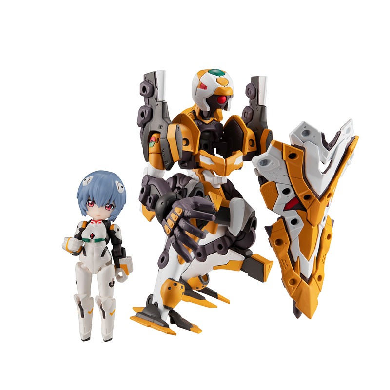 Desktop Army Ayanami Rei & Evangelion No. 0 - Neon Genesis Evangelion (Re-Release) By MegaHouse