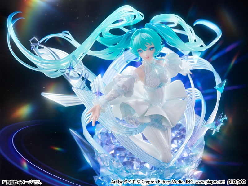 Shibuya Scramble Scaled Figure 1/7 Hatsune Miku - Crystal Dress Ver. Vocaloid By eStream
