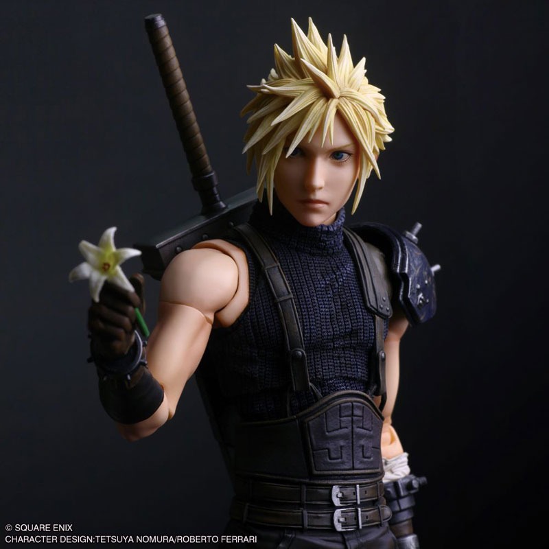 Play Arts Shin Cloud Strife - Final Fantasy VII Rebirth By Square Enix