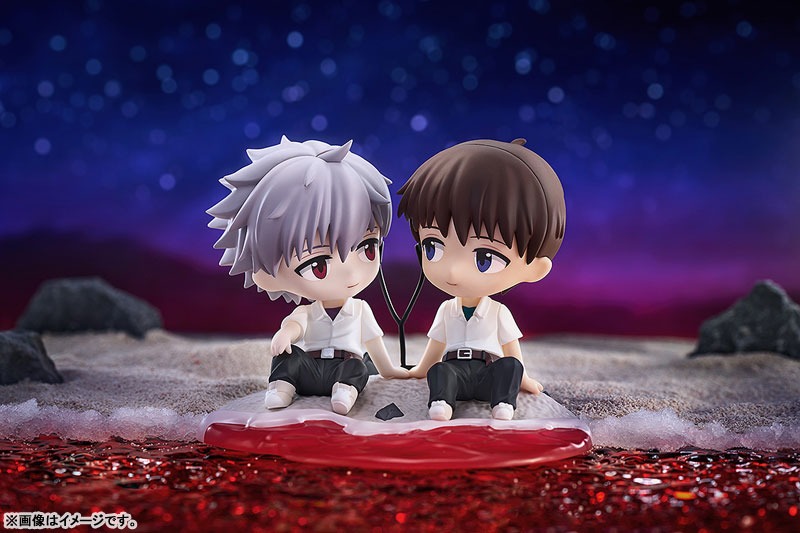 Mini Memory Figure Ikari Shinji & Kaworu Nagisa - Rebuild of Evangelion By Good Smile Arts Shanghai