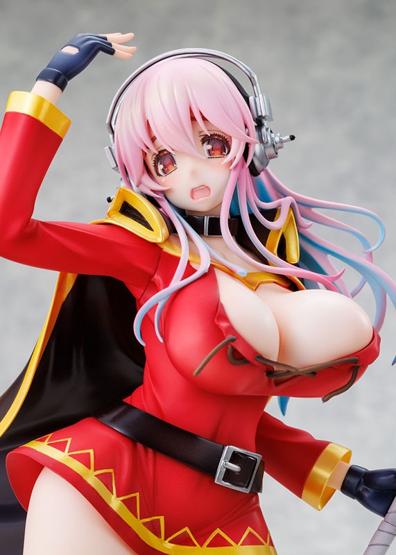 Scaled Figure 1/7 Super Sonico - Megumin Collaboration Ver. Super Sonico x KONOSUBA By KADOKAWA