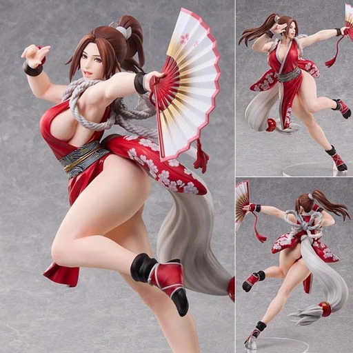 Image of Scaled Figure 1/4 Shiranui Mai - Ouran no Mai Akasuzumi Ver. Fatal Fury: City of the Wolves By FREEing