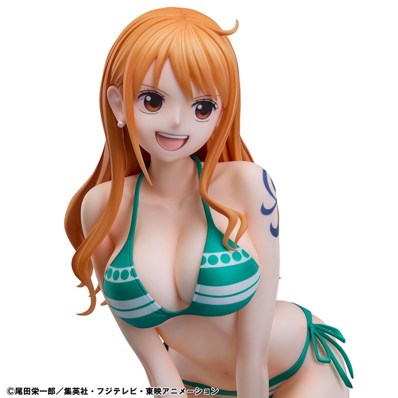 Scaled Figure 1/4 B-Style Nami - Swimsuit Ver. One Piece By MegaHouse