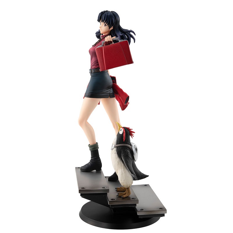 Gals Series Figure Katsuragi Misato & Penpen - Neon Genesis Evangelion (Re-Release) By MegaHouse