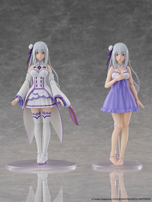 Kadokawa Plastic Model Series Figure Emilia - DX Ver. Re:Zero Kara Hajimeru Isekai Seikatsu By KADOKAWA