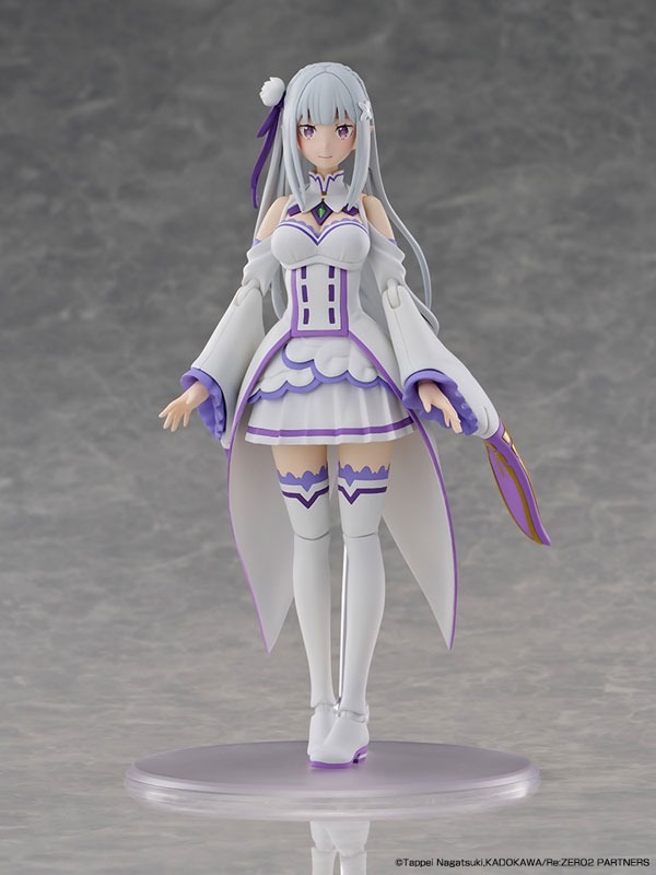Kadokawa Plastic Model Series Figure Emilia - DX Ver. Re:Zero Kara Hajimeru Isekai Seikatsu By KADOKAWA