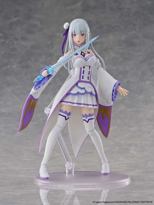 Kadokawa Plastic Model Series Figure Emilia - DX Ver. Re:Zero Kara Hajimeru Isekai Seikatsu By KADOKAWA