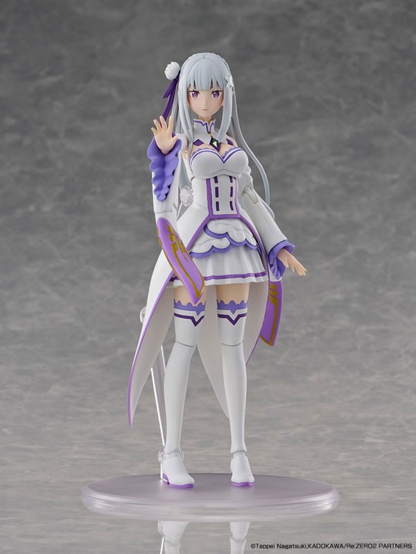 Kadokawa Plastic Model Series Figure Emilia - DX Ver. Re:Zero Kara Hajimeru Isekai Seikatsu By KADOKAWA