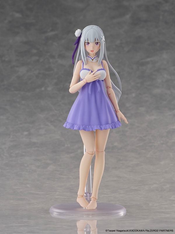Kadokawa Plastic Model Series Figure Emilia - DX Ver. Re:Zero Kara Hajimeru Isekai Seikatsu By KADOKAWA
