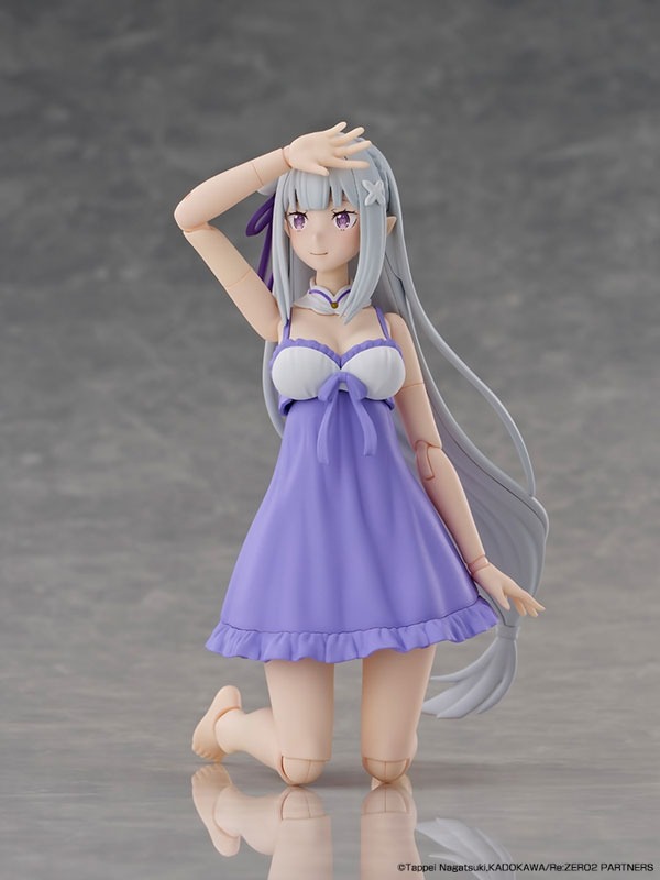 Kadokawa Plastic Model Series Figure Emilia - DX Ver. Re:Zero Kara Hajimeru Isekai Seikatsu By KADOKAWA