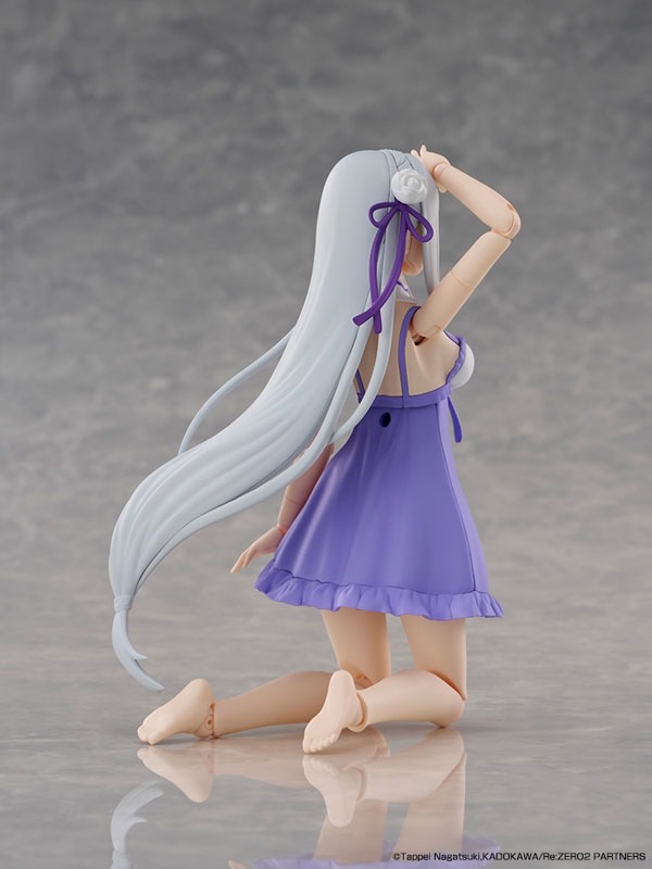Kadokawa Plastic Model Series Figure Emilia - DX Ver. Re:Zero Kara Hajimeru Isekai Seikatsu By KADOKAWA