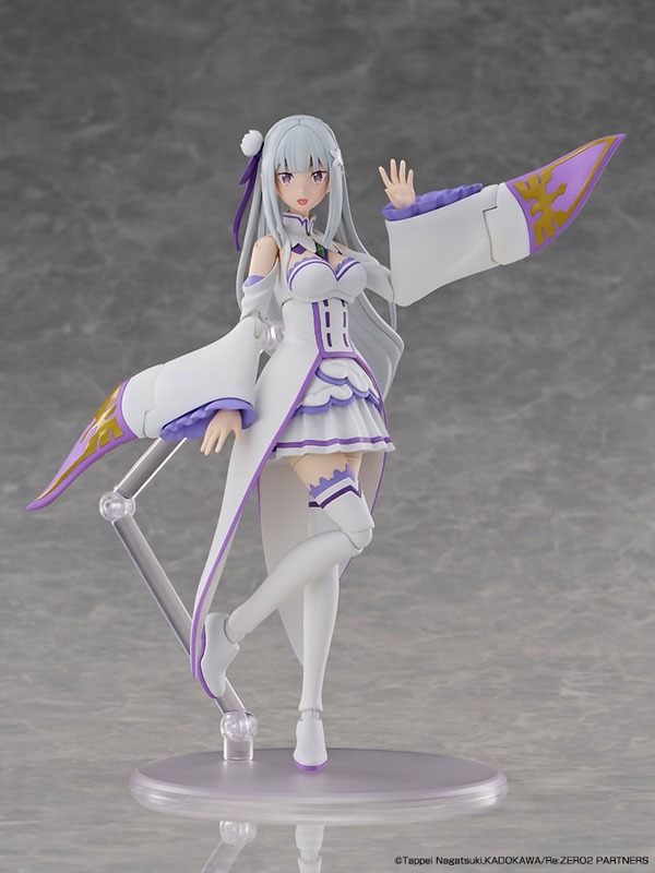 Kadokawa Plastic Model Series Figure Emilia - DX Ver. Re:Zero Kara Hajimeru Isekai Seikatsu By KADOKAWA
