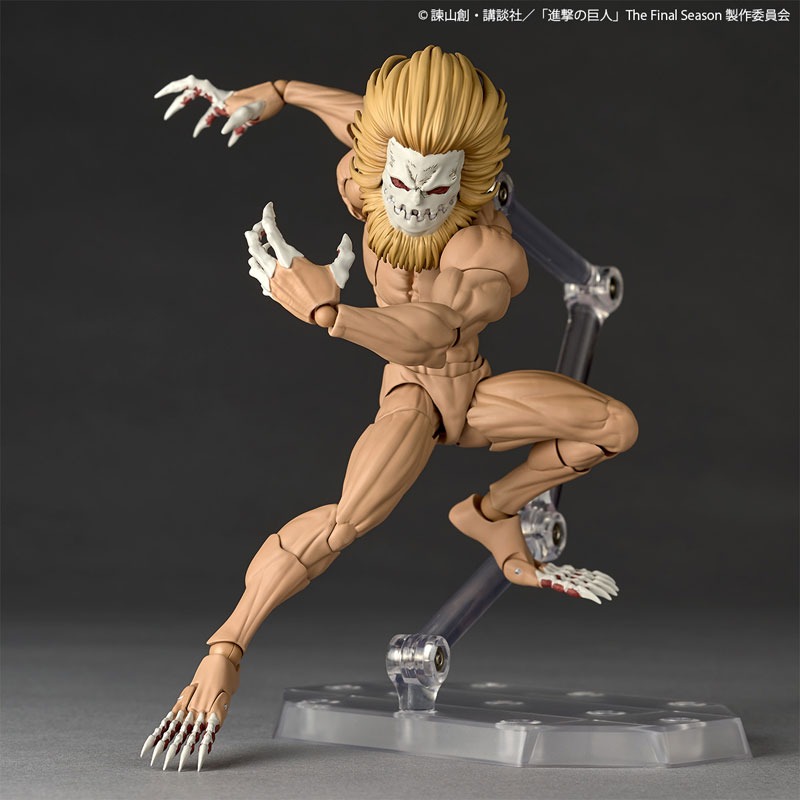 [With Bonus] Revoltech Amazing Yamaguchi Jaw Titan - Shingeki no Kyojin / Attack on Titan By Kaiyodo
