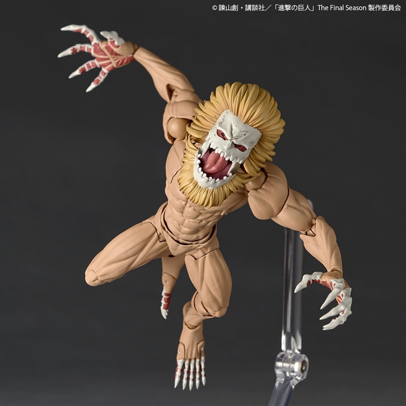 [With Bonus] Revoltech Amazing Yamaguchi Jaw Titan - Shingeki no Kyojin / Attack on Titan By Kaiyodo
