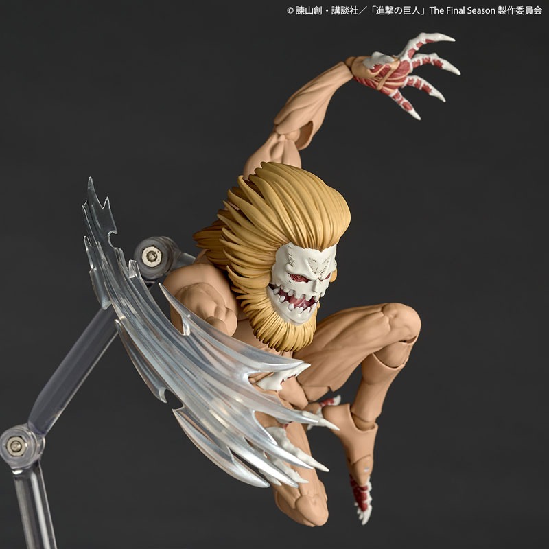 [With Bonus] Revoltech Amazing Yamaguchi Jaw Titan - Shingeki no Kyojin / Attack on Titan By Kaiyodo
