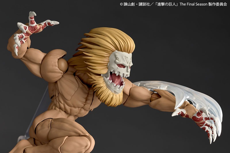 [With Bonus] Revoltech Amazing Yamaguchi Jaw Titan - Shingeki no Kyojin / Attack on Titan By Kaiyodo