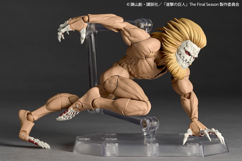 [With Bonus] Revoltech Amazing Yamaguchi Jaw Titan - Shingeki no Kyojin / Attack on Titan By Kaiyodo