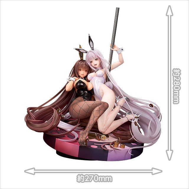 Scaled Figure 1/7 Noir and Blanc - Bunny X 777 Ver. Goddess of Victory: NIKKE By ALTER