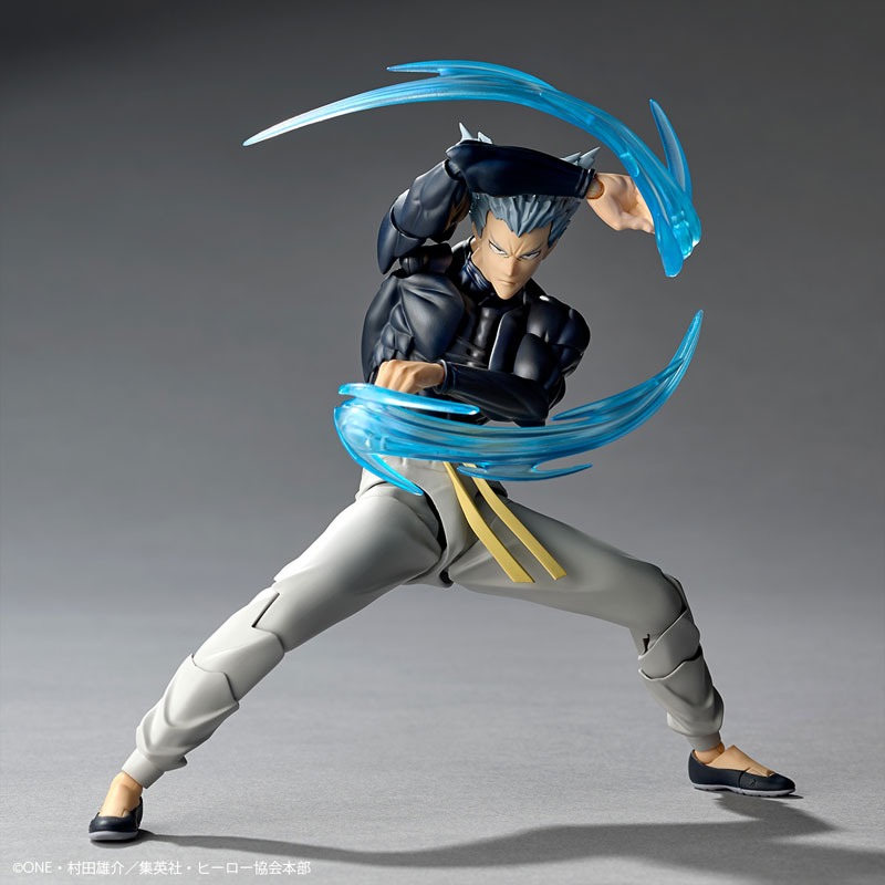 [With Bonus] Revoltech Amazing Yamaguchi Garou / Garo - One Punch Man By Kaiyodo