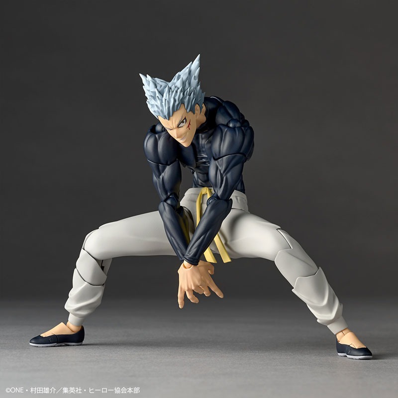 [With Bonus] Revoltech Amazing Yamaguchi Garou / Garo - One Punch Man By Kaiyodo