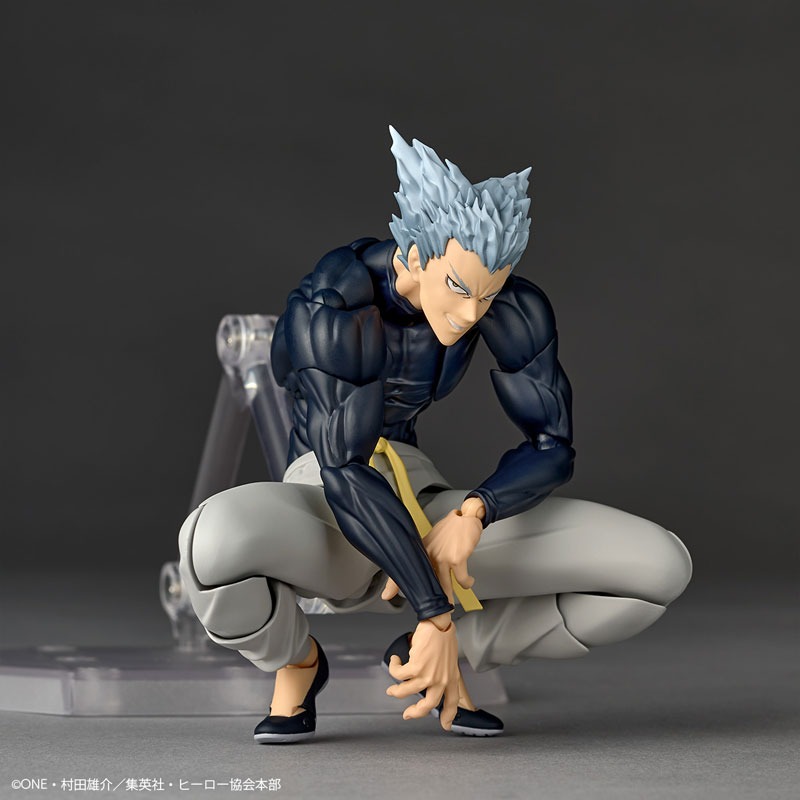 [With Bonus] Revoltech Amazing Yamaguchi Garou / Garo - One Punch Man By Kaiyodo