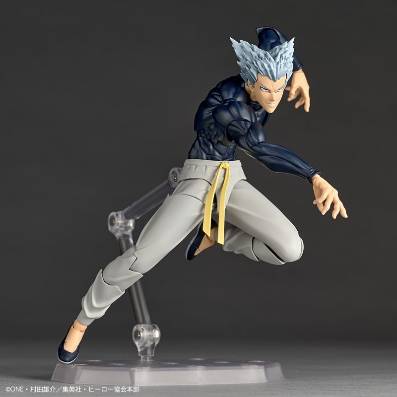 [With Bonus] Revoltech Amazing Yamaguchi Garou / Garo - One Punch Man By Kaiyodo