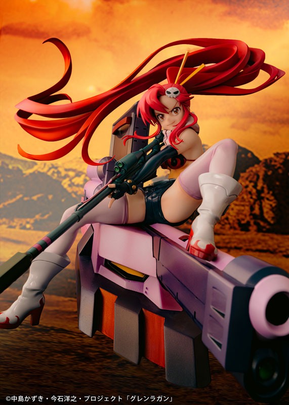 Non Scaled Figure Yoko Littner with M Tank - Tengen Toppa Gurren Lagann By PROOF