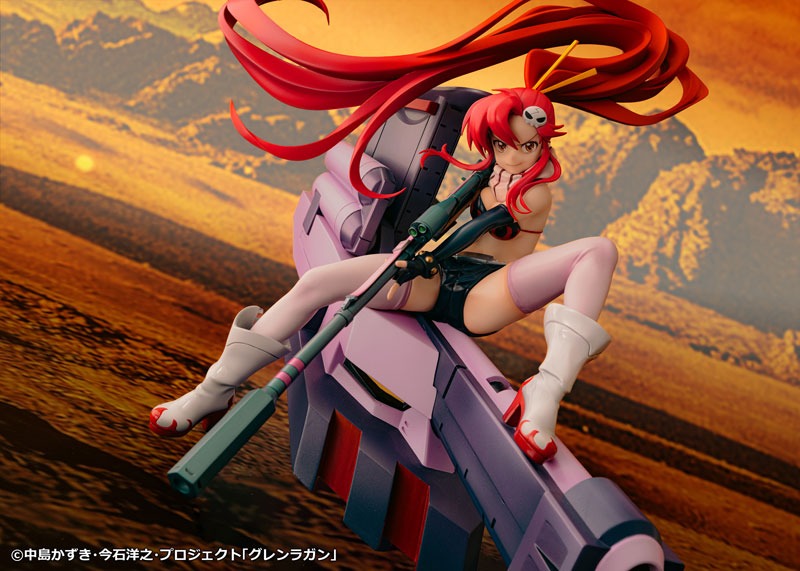 Non Scaled Figure Yoko Littner with M Tank - Tengen Toppa Gurren Lagann By PROOF