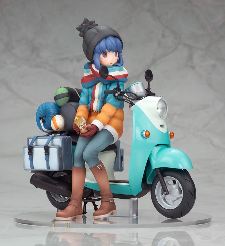Scaled Figure 1/10 Shima Rin with Scooter - Yuru Camp (Re-Release) By ALTER