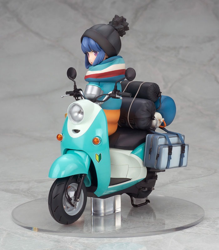 Scaled Figure 1/10 Shima Rin with Scooter - Yuru Camp (Re-Release) By ALTER