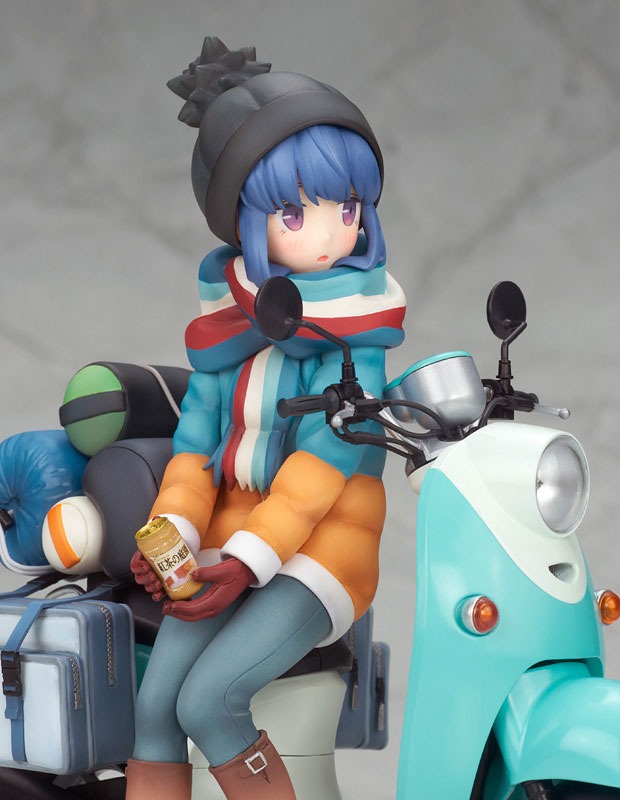 Scaled Figure 1/10 Shima Rin with Scooter - Yuru Camp (Re-Release) By ALTER