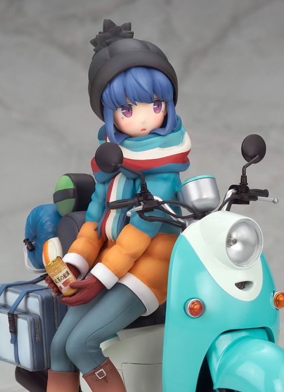 Scaled Figure 1/10 Shima Rin with Scooter - Yuru Camp (Re-Release) By ALTER