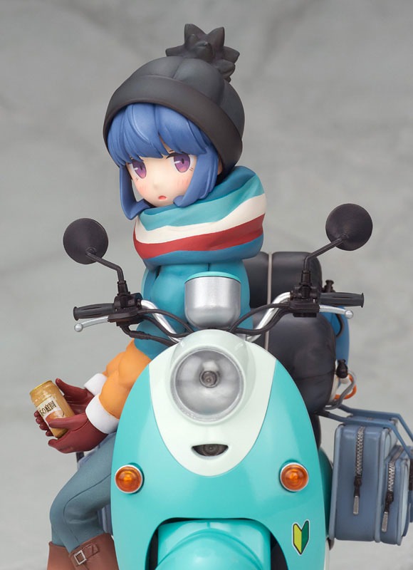 Scaled Figure 1/10 Shima Rin with Scooter - Yuru Camp (Re-Release) By ALTER