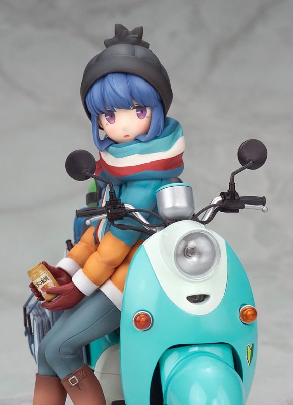 Scaled Figure 1/10 Shima Rin with Scooter - Yuru Camp (Re-Release) By ALTER