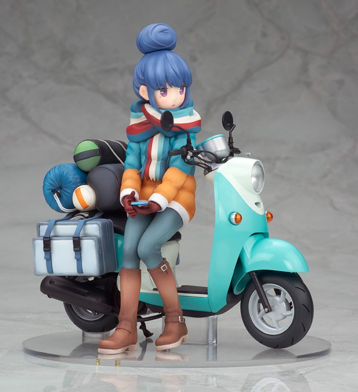 Scaled Figure 1/10 Shima Rin with Scooter - Yuru Camp (Re-Release) By ALTER