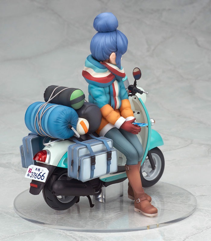 Scaled Figure 1/10 Shima Rin with Scooter - Yuru Camp (Re-Release) By ALTER