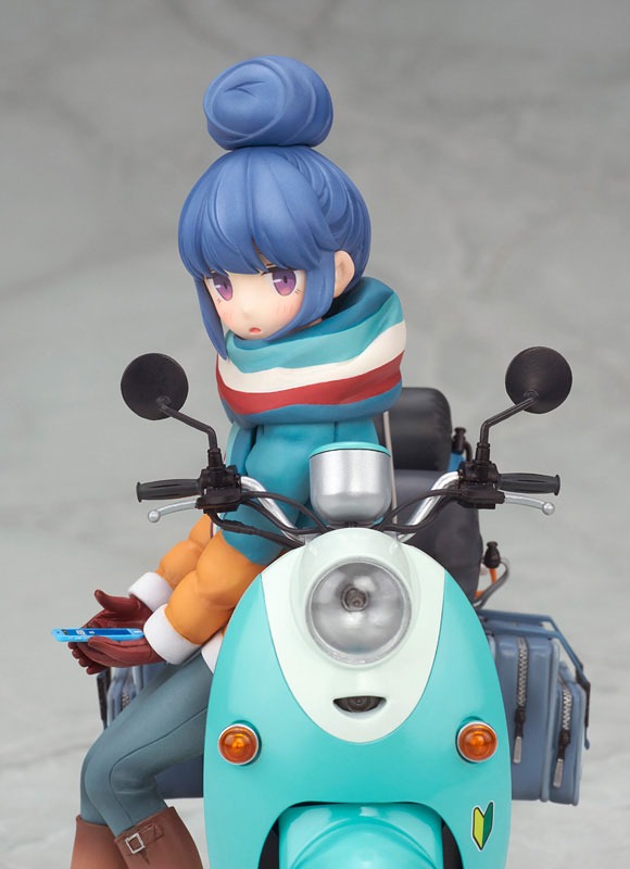 Scaled Figure 1/10 Shima Rin with Scooter - Yuru Camp (Re-Release) By ALTER
