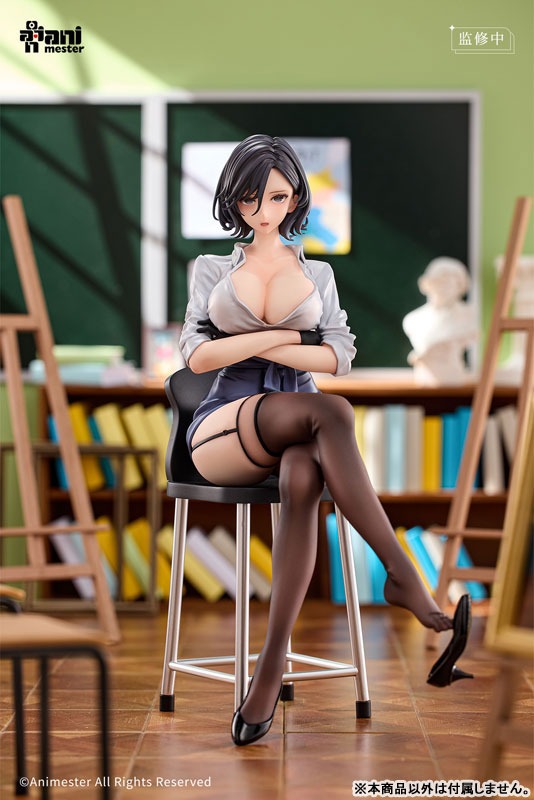 Scaled Figure 1/6 Rumi "Art Teacher Rumi, Who Suddenly Starts Undressing" - Illustration by Keso Shirou By AniMester