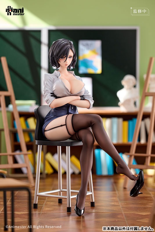 Scaled Figure 1/6 Rumi "Art Teacher Rumi, Who Suddenly Starts Undressing" - Illustration by Keso Shirou By AniMester