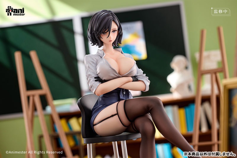 Scaled Figure 1/6 Rumi "Art Teacher Rumi, Who Suddenly Starts Undressing" - Illustration by Keso Shirou By AniMester