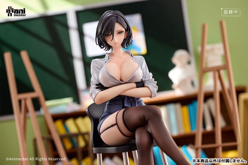 Scaled Figure 1/6 Rumi "Art Teacher Rumi, Who Suddenly Starts Undressing" - Illustration by Keso Shirou By AniMester
