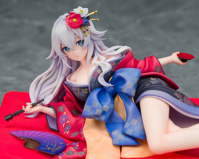 Scaled Figure 1/7 Black Heart - Kimono Ver. Neptunia x SENRAN KAGURA: Ninja War By KADOKAWA Game Linkage