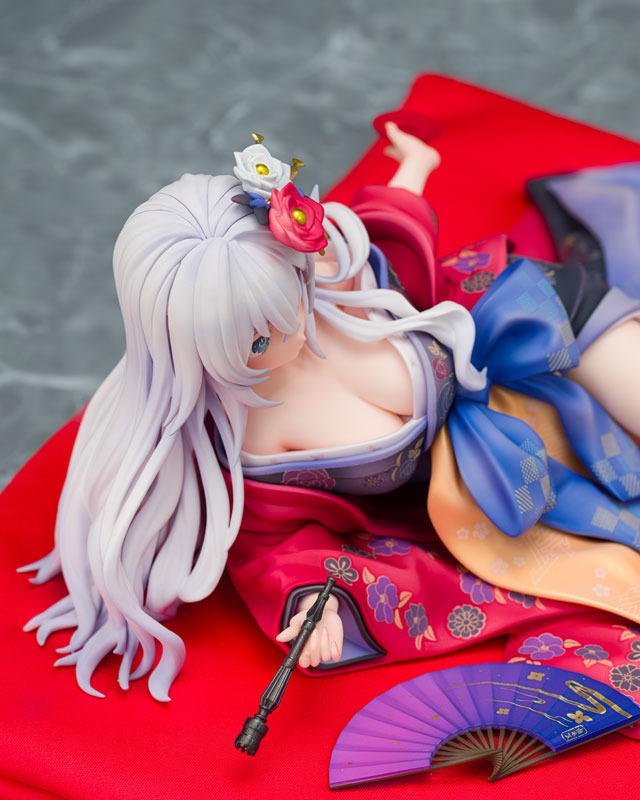 Scaled Figure 1/7 Black Heart - Kimono Ver. Neptunia x SENRAN KAGURA: Ninja War By KADOKAWA Game Linkage