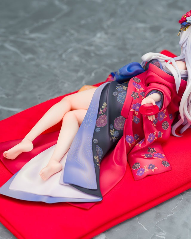 Scaled Figure 1/7 Black Heart - Kimono Ver. Neptunia x SENRAN KAGURA: Ninja War By KADOKAWA Game Linkage