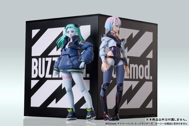 BUZZmod Action Figure 1/12 Rebecca - Cyberpunk Edgerunners By ANIPLEX